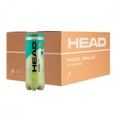 HEAD Padel One (24 tubes - 72 ballen)