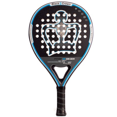 Black Crown Piton 12 Silver - 12K (Rond) - 2024 padel racket